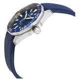 Tag Heuer Aquaracer Quartz Blue Dial Blue Rubber Strap Watch for Men - WAY101C.FT6153 Authentic Buy Shop Now