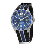 Tag Heuer Formula 1 Quartz Blue Dial Two Tone NATO Strap Watch for Men - WAZ1010.FC8197 Authentic Buy Shop Now