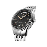 Breitling Premier Automatic 40mm Day & Date Black Dial Silver Steel Strap Mens Watch - A45340241B1A1 Authentic Buy Shop Now